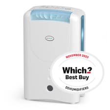 Image of EcoAir DD1 Classic MK6 Blue 7.5L/Day Desiccant Dehumidifier with Ioniser Laundry