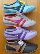 Image of Sale Gola Speed. Womens trainers. Blue, Grey, Purple. & Sting RRP £80 Now £60