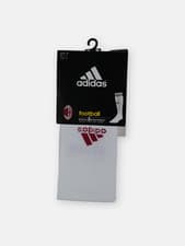 Image of Adidas Mens 2017-18 Ac Milan Away Football Socks / White / RRP £14.99