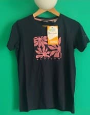 Image of Regatta Womens Filandra IX Short Sleeve Tee - Navy Blossom size 8 brand new tags