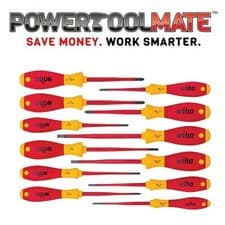 Image of Wiha 41003 SoftFinish Electric SlimFix Screwdriver Set -12 Piece