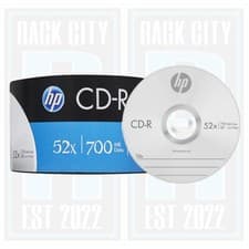 Image of HP CD - R | Recordable Blank Discs Media Pack Of 2/4/6/8/10 80Min 52x 700MB
