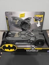 Image of Batman Car The Caped Crusader Batmobile Vehicle 1st Edition DC Kids Toy Car
