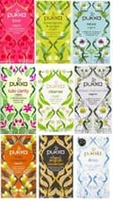 Image of Pukka Organic Teas 50g/36g/40g - 20 Black Tea & Green Tea Sachets