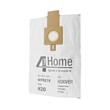 Image of H20 Purepower 5 Pack Microfibre Vacuum Cleaner Dust Bags For Hoover Enigma Power