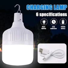 Image of USB Rechargeable LED Camping Light Tent Lantern Outdoor Super Bright Night Lamp~