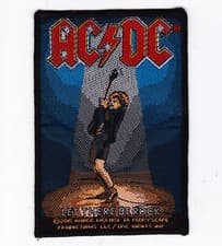 Image of AC/DC Let There Be Rock Sew On Patch New Vintage Official Merch