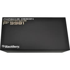 Image of BlackBerry Porsche Design P`9981 3G Platinum 8GB QWERTY+Arabic Unlocked NEW