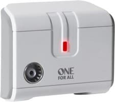 Image of One For All Signal Booster/Splitter for TV - 1 Outputs - 23dB (14x amplified) -