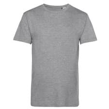 Image of Organic Cotton Mens T-Shirt Crew Neck Ringspun Short Sleeve Top Shirt B&C E150