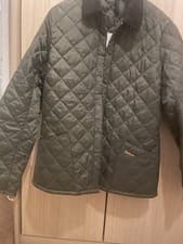 Image of Barbour Men's Liddesdale Quilted Jacket. Heritage Green. Medium Brand New BNWT