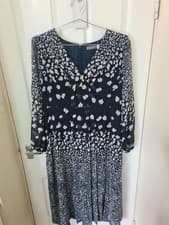 Image of Mint Velvet Tiana Print Midi Dress