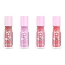 Image of W7 True Blush Dewy Liquid Blusher (Choose Colour)