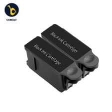 Image of 2 BLACK INK CARTRIDGE ABK10 Fits For Advent A10 AW10 AWP10 Wireless