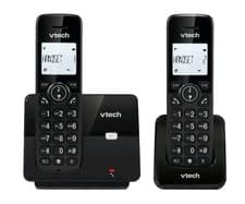Image of VTech CS2001 DECT Cordless Home Phone 2 Handsets Nuisance Call Blocker Free Post