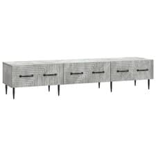Image of TV Cabinet with Drawer Engineered Wood Media Console Entertainment Unit vidaXL