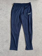 Image of Nike Dri-Fit Straight Leg Trousers Navy L