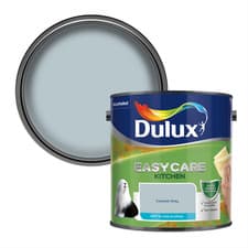 Image of Dulux Paint Shades of Grey Easycare Kitchen Matt Emulsion 2.5 Litres