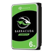 Image of Seagate BarraCuda 6TB Internal Hard Drive HDD 3.5" SATA 6Gb/s 5400 RPM 256MB