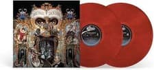 Image of Michael Jackson - Dangerous - Ltd Edt 2LP Red & Black Swirl