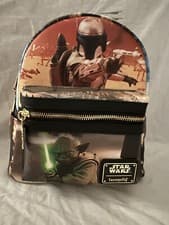 Image of Star Wars Loungefly Bag Episode 2 Attack of the Clones Backpack NEW