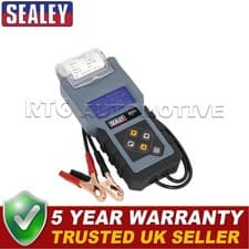Image of Sealey Digital Battery & Alternator/Starter Tester with Printer 12V BT2012