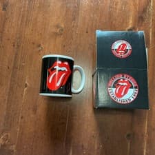 Image of Rolling Stones 2005 Ceramic Coffee Mug Music Memorabilia Gift Idea