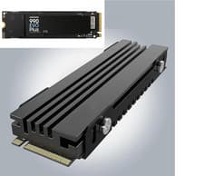 Image of Samsung 990 Evo Plus 4TB NVMe M.2 SSD for PS5 Laptop Desktop PC heatsink