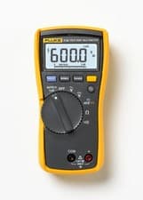 Image of Fluke 114 True-RMS Multimeter with Personalised Calibration Certificate