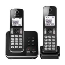 Image of Panasonic KX-TGD622 Cordless Twin DECT Phone Answering Machine
