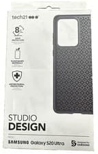 Image of Tech21 Samsung Galaxy S20 Ultra 5G Bio Shield Protective Phone Case Black 8084