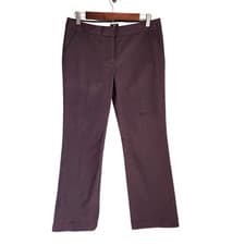 Image of J Crew Pants 6 Women's Gray Grey City Fit Stretch Cotton Blend Office Wide Leg