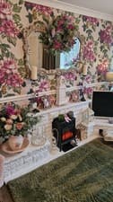 Image of Joules Pink Party Time Wallpaper 1 Roll