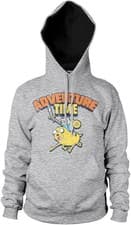 Image of Adventure Time Washed Hoodie Heathergrey