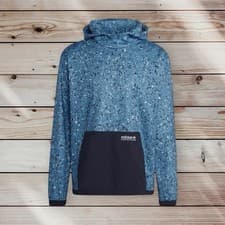 Image of Adidas Adventure AOP Performance Hoodie Jacket Pullover All Over HK5015 M L