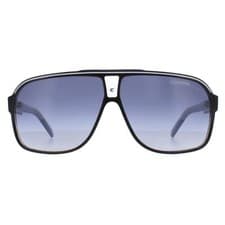 Image of Carrera Sunglasses Grand Prix 2 T5C Black Dark Blue Gradient