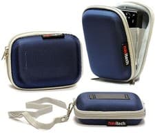 Image of Navitech Blue Camera Case For Canon PowerShot ZOOM Telephoto Monocular Camera