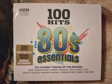 Image of Various Artists - 100 Hits 5 CD (80s Essentials, 2013) Brand new in plastic wrap