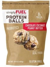Image of Simply Fuel Protein Balls, Chocolate Coconut Peanut Butter BIG BAG (14.4 Ounce)