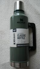 Image of Stanley Hammertone Green Legendary Classic Bottle Flask 2.3L