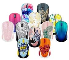 Image of Logitech M317 Wireless Optical Mouse Many New Colors To Choose From M325 M185