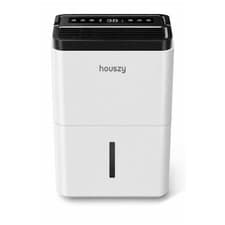 Image of 12L/Day Dehumidifier for Home Damp, 2.5L Tank, Digital Humidity Display-Houszy