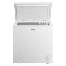 Image of Freestanding Chest Freezer 198 Litre Capacity, White, Igenix IGCF0198W