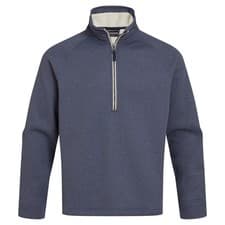 Image of Craghoppers Mens Belton Half Zip Fleece TopL Blue Navy  CG2069