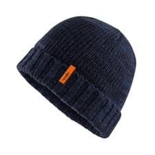 Image of Scruffs Workwear Trade Beanie Hat Navy/Black Comfortable stretch fit Warm