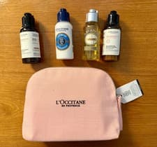 Image of New L’Occitane En Provence Luxury Hair & Body Care + Pouch 5-Piece Gift Set