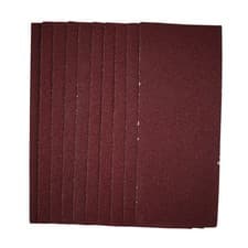 Image of Draper 1/3 Sanding Sheets, 93 x 230mm, 40 Grit (Pack of 10) 55737