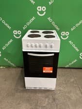 Image of Indesit Wide Single Oven Electric Cooker 50cm - White - I5E3KMW #LF124438