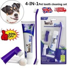 Image of 2025 Pet Toothbrush UK Kit Toothbrush Toothbrush Finger Dog Toothpaste UK