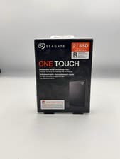 Image of SEAGATE One Touch External SSD - 2 TB - Black - 2nd Generation - USB 3.2 USB C